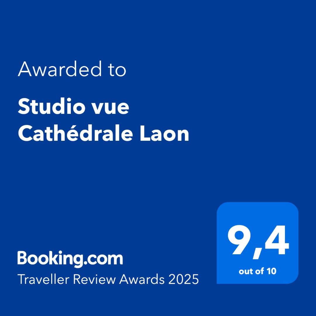 Studio Vue Cathedrale Laon Esterno foto